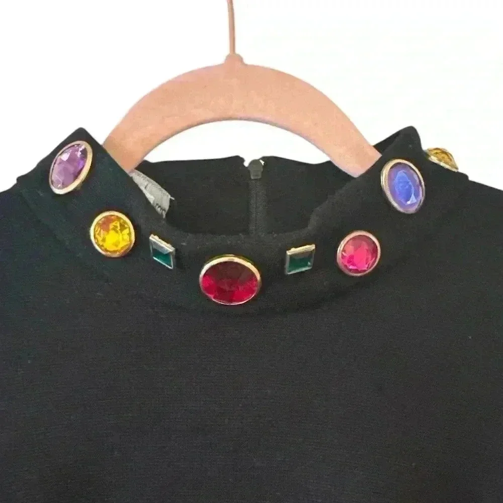 Vintage Jeweled Dress - Picture 3 of 4